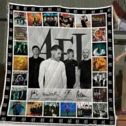 Afi Band Quilt Bedding Set Blanket Gifts For Fans Birthday Christmas Bedroom Decor, Gifts For Family - Bluefink