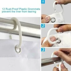 Red Truck With Christmas Tree Shower Curtain, Mountains And Dog - Bluefink -CozyHomeStore Bathroom Shower Curtain Watercolor owl Pattern Curtain Bath Polyester Curtains Waterproof Shower Curtain for Bathroom 30.jpg Q90 30.jpg 30