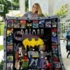 Batman And Friends Dc Comics Batman Quilt Bedding Set Blanket Gift Idea Birthday Christmas - Bluefink