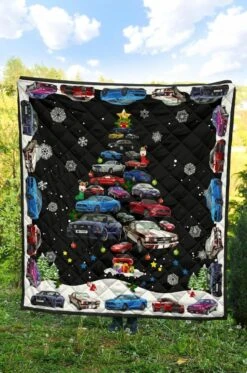 Christmas Dog Premium Quilt Bedding Set - Personalized Gift - Bluefink