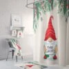 Christmas Gnome Shower Curtain Optional Towels And Bath - Bluefink 1 Christmas Gnome Shower Curtain Optional Towels And Bath - Bluefink -CozyHomeStore Christmas Gnome Shower Curtain Optional Towels And Bath 0