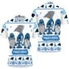 Christmas Gnomes Carolina Panthers Christmas 3D Polo Shirt - Bluefink -CozyHomeStore Christmas Gnomes Carolina Panthers Christmas 3D Polo Shirt 0