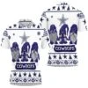 Christmas Gnomes Dallas Cowboys Christmas 3D Polo Shirt - Bluefink