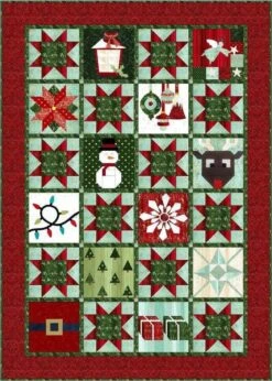 Custom Christmas Quilt Bedding Set Blanket For Picnic And Family Gifts - Bluefink