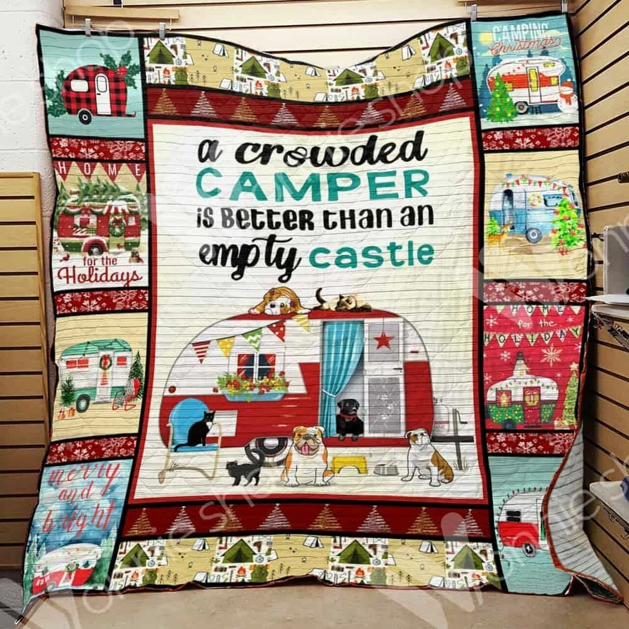 Custom Christmas Quilt Blanket Bedding Set For Picnic And Family Gifts - Bluefink 3 Custom Christmas Quilt Blanket Bedding Set For Picnic And Family Gifts - Bluefink