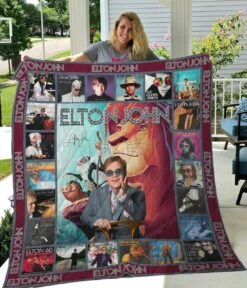 Elton John Quilt Bedding Set Blanket For Birthday Christmas Elton John Lion King - Bluefink