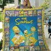 Homer Simpson The Simpsons Family Quilt Bedding Set Blanket For Birthday Christmas - Bluefink