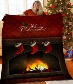 Merry Christmas Quilt Bedding Set Bau - Personalized Bedroom Decor For Home Decoration And Family Gifts - Bluefink