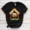 Nativity Bethlehem Christmas Christian T-Shirt - Bluefink -CozyHomeStore Nativity Bethlehem Christmas Christian TShirt 0