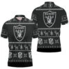 Oakland Raiders Nfl Christmas 3D Polo Shirt - Bluefink -CozyHomeStore Oakland Raiders Nfl Christmas 3D Polo Shirt 0