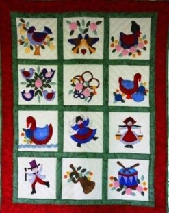 Personalized Christmas Snowman Quilt Bedding Set For Bedroom Decor And Family Gifts - Bluefink