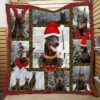 Personalized Doberman Christmas Quilt Bedding Set For Home Decor And Family Gifts - Bluefink -CozyHomeStore Personalized Doberman Christmas Quilt Bedding Set for Home Decor and Family Gifts 0