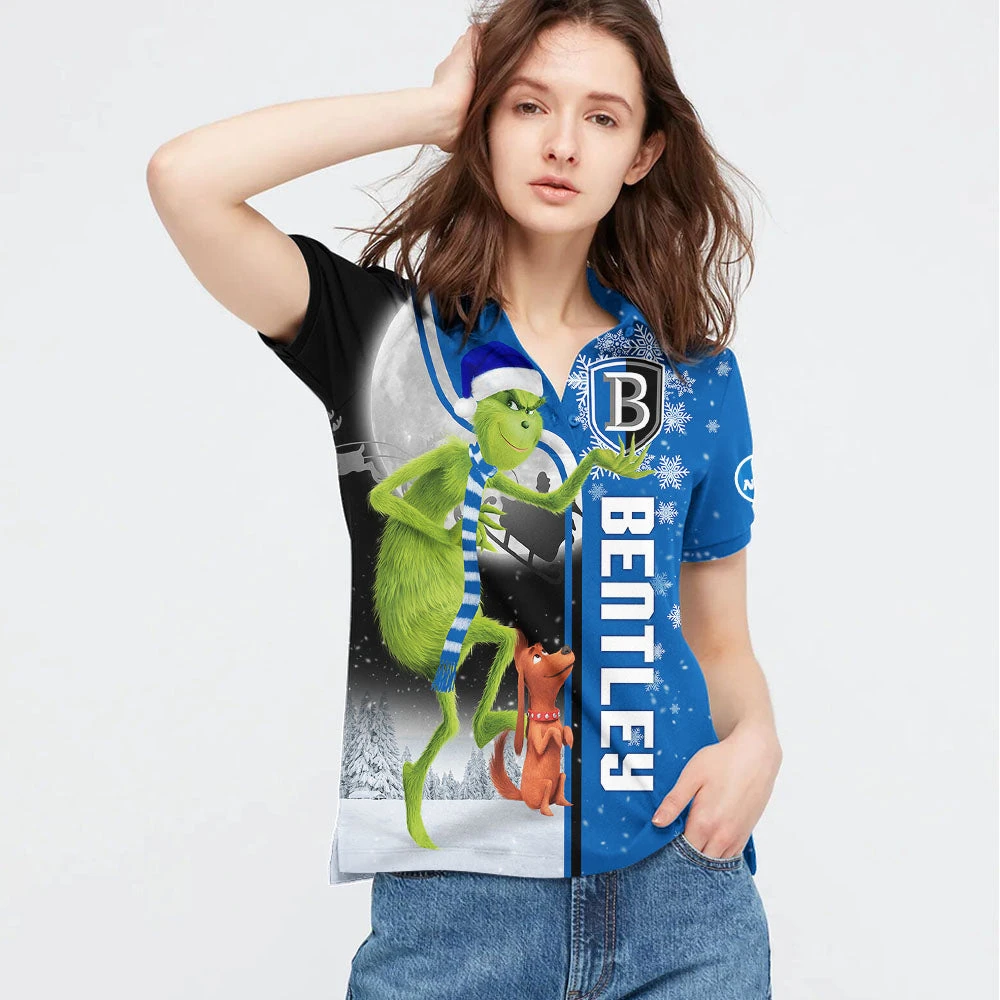 Personalized Funny Christmas The Grinch Bentley Falcons NCAA I Hate Morning People Shirt Gifts Unisex 3D Polo - Bluefink 5 Personalized Funny Christmas The Grinch Bentley Falcons NCAA I Hate Morning People Shirt Gifts Unisex 3D Polo - Bluefink - Image 3