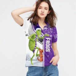 Personalized Funny Christmas The Grinch TCU Horned Frogs NCAA I Hate Morning People Shirt Gifts Unisex 3D Polo - Bluefink 9 Personalized Funny Christmas The Grinch TCU Horned Frogs NCAA I Hate Morning People Shirt Gifts Unisex 3D Polo - Bluefink -CozyHomeStore Personalized Funny Christmas The Grinch TCU Horned Frogs NCAA I Hate Morning People Shirt Gifts Unisex 3D Polo 2