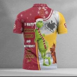 Personalized Funny Christmas The Grinch USC Trojans NCAA I Hate Morning People Shirt Gifts Unisex 3D Polo - Bluefink 8 Personalized Funny Christmas The Grinch USC Trojans NCAA I Hate Morning People Shirt Gifts Unisex 3D Polo - Bluefink -CozyHomeStore Personalized Funny Christmas The Grinch USC Trojans NCAA I Hate Morning People Shirt Gifts Unisex 3D Polo 1
