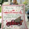 Personalized Hallmark Christmas Quilt Blanket Bedding Set For Home Decoration And Gifts For Family - Bluefink -CozyHomeStore Personalized Hallmark Christmas Quilt Blanket Bedding Set for Home Decoration and Gifts for Family 0