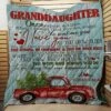 Personalized Red Truck Christmas To My Granddaughter From Grandma Once Upon A Time Quilt Bedding Set Blanket - Bluefink 2 Personalized Red Truck Christmas To My Granddaughter From Grandma Once Upon A Time Quilt Bedding Set Blanket - Bluefink -CozyHomeStore Personalized Red Truck Christmas To My Granddaughter From Grandma Once Upon A Time Quilt Bedding Set Blanket 0
