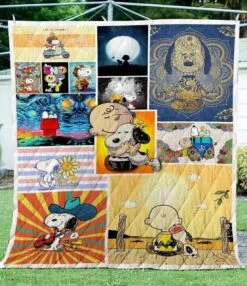 Personalized Snowman Christmas Quilt Bedding Set For Home Decor And Picnics, Great Gifts For Family - Bluefink