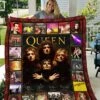Queen Rock Band Quilt Bedding Set Blanket Gifts For Fans Birthday Christmas Music Gifts - Bluefink -CozyHomeStore Queen Rock Band Quilt Bedding Set Blanket Gifts For Fans Birthday Christmas Music Gifts 0