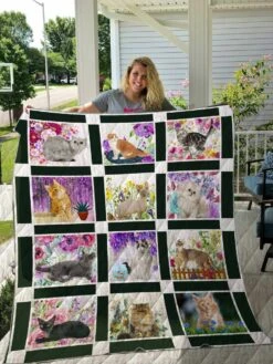 Raccoon Christmas Quilt Blanket Bedding Set For Home Decoration, Suitable For Bedroom Decor And Family Gifts - Bluefink