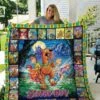 Scooby Doo Quilt Bedding Set Blanket Scooby Doo Cartoon Club Fan Gifts Birthday Christmas - Bluefink -CozyHomeStore Scooby Doo Quilt Bedding Set Blanket Scooby Doo Cartoon Club Fan Gifts Birthday Christmas 0