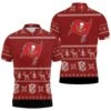Tampa Bay Buccaneers Christmas 3D Polo Shirt - Bluefink -CozyHomeStore Tampa Bay Buccaneers Christmas 3D Polo Shirt 0