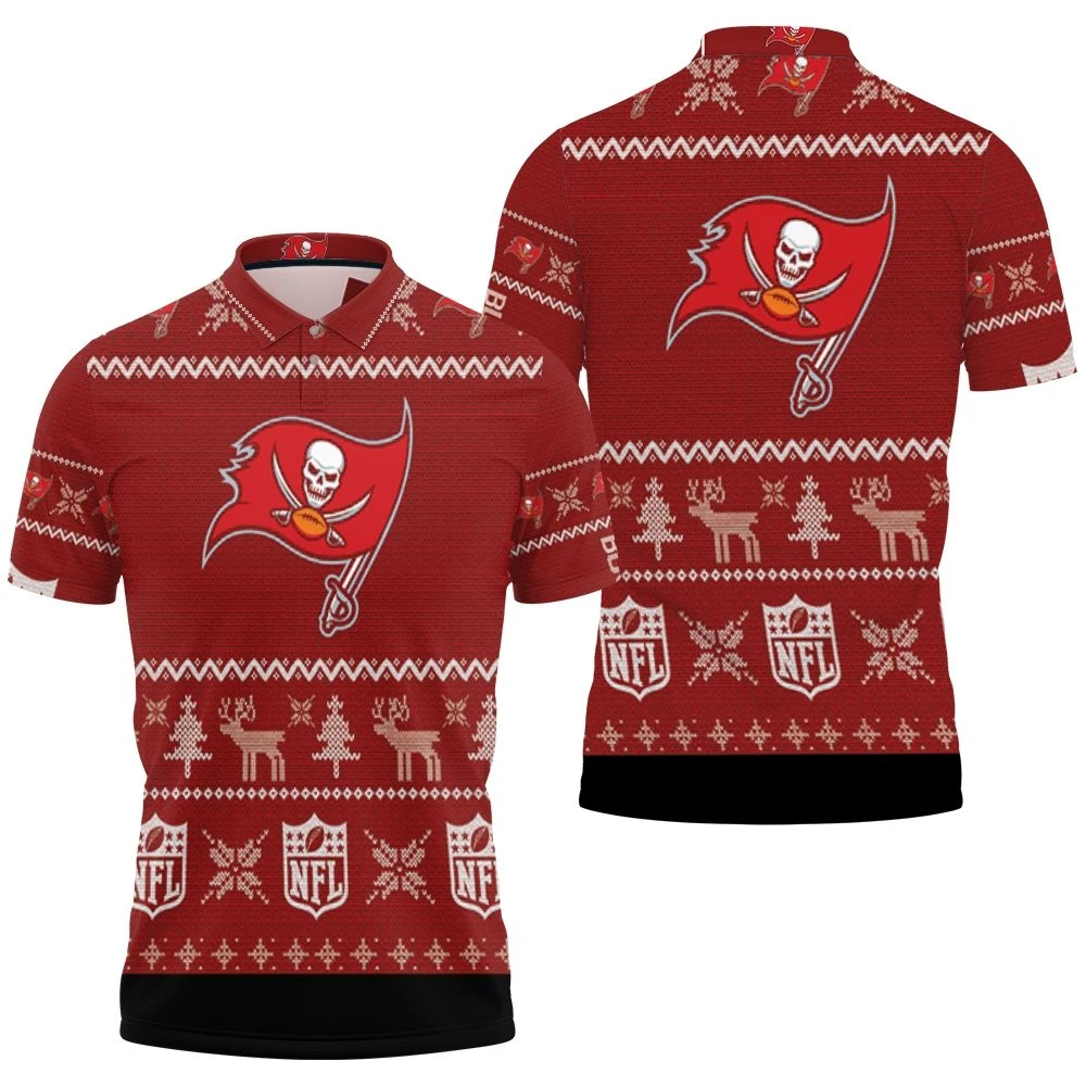 Tampa Bay Buccaneers Christmas 3D Polo Shirt - Bluefink 3 Tampa Bay Buccaneers Christmas 3D Polo Shirt - Bluefink