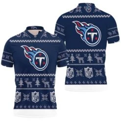 Tennessee Titans Nfl Christmas 3D Polo Shirt Gift For Fans - Bluefink